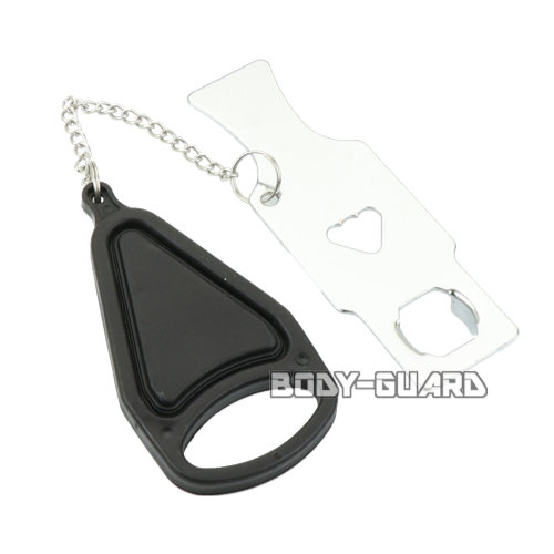 ポータブル　ドアロック　ブラック【ゆうパケット送料無料】