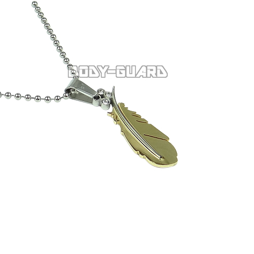 羽ネックレス　ミニ　ゴールド【ゆうパケット送料無料】