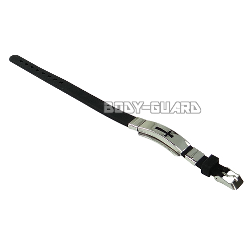 十字架　シリコンブレスレット【ゆうパケット送料無料】