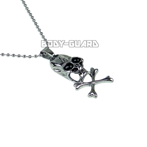 ドクロネックレス【ゆうパケット送料無料】