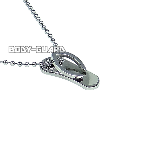 サンダルネックレス　シルバー【ゆうパケット送料無料】