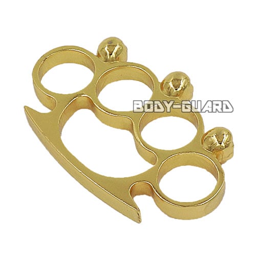 ドクロナックル　ゴールド【ゆうパケット送料無料】