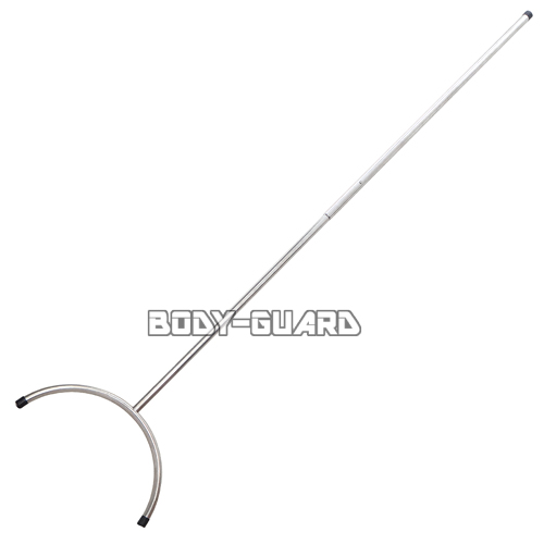 【3本から送料無料】収縮式　ステンレス　サスマタ　【沖縄・離島発送不可】