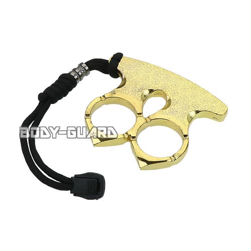 Wフィンガーナックル　花柄　ゴールド【ゆうパケット送料無料】