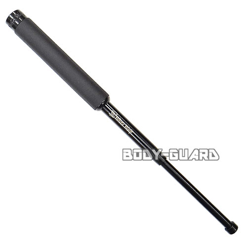 ホワイトウルフ　スチール警棒　16合皮　ブラック