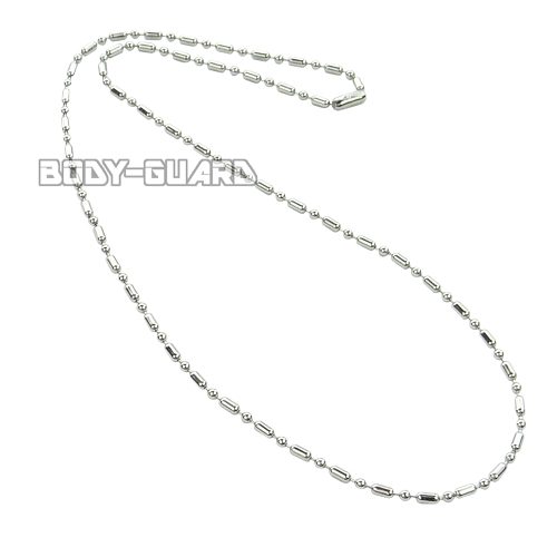 ネックレスチェーン　50cm　2.4mm　シルバータイプ2☆【ゆうパケット送料無料】