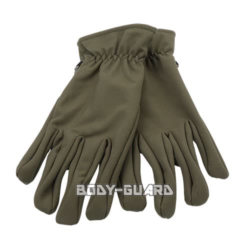 タクティカル防寒グローブ　カーキ　L【ゆうパケット送料無料】