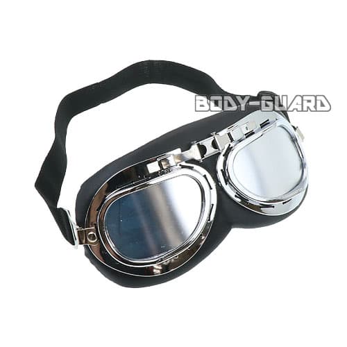 ビンテージゴーグル　シルバー