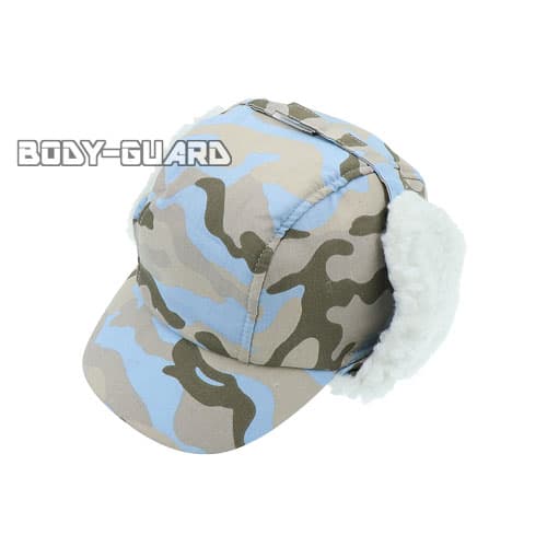 イヤーフラップキャップ　カモフラージュ