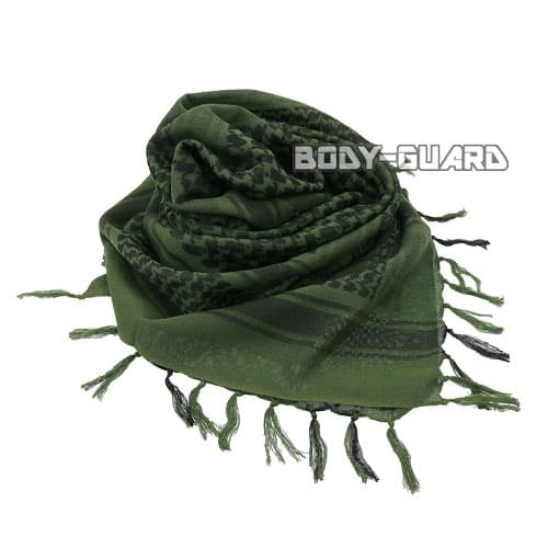 アフガンストール　グリーン