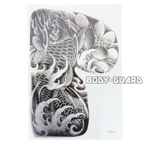 タトゥーシール　デザイン　6　肩・胸用【ゆうパケット送料無料】