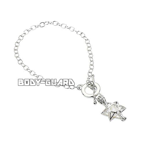 シルバー　ブレスレット　六芒星