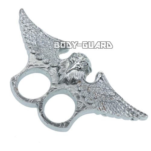 Wフィンガー　ナックル　イーグル　シルバー