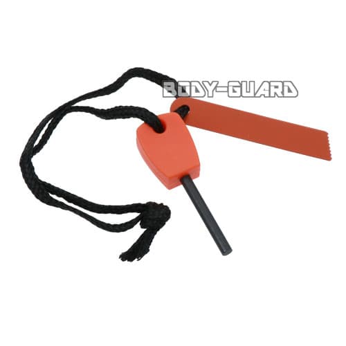 フリントスティック(火打ち石)　オレンジ【ゆうパケット送料無料】