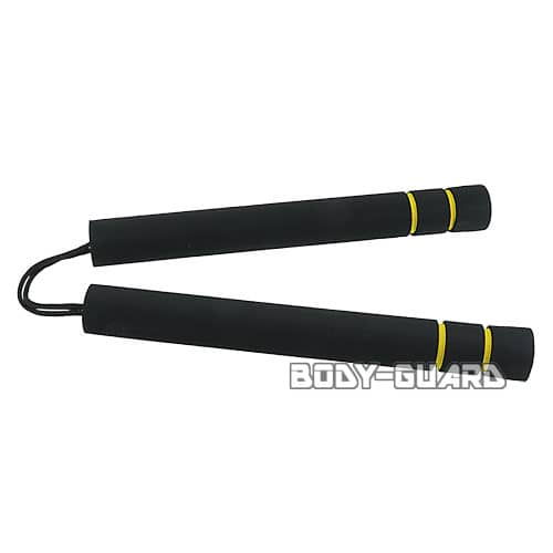 スポンジヌンチャク　紐タイプ　ブラック