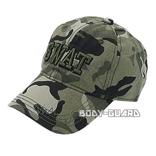 ミリタリーキャップ　SWAT　カモフラージュ