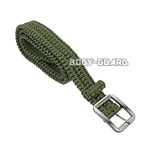 パラコードベルト　カーキ