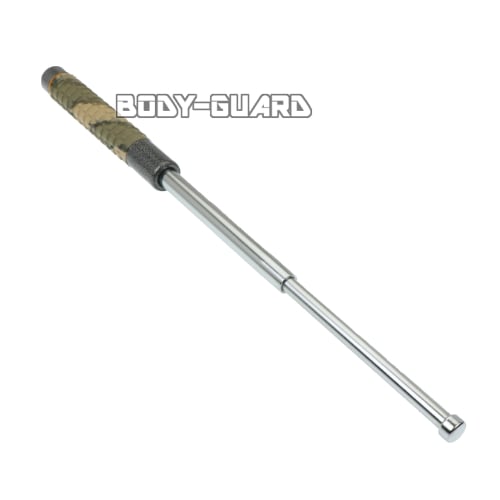 カモフラージュグリップ　スチール警棒　21　シルバー