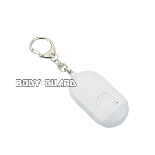 充電式　防水タイプ防犯ブザー　L009　ホワイト