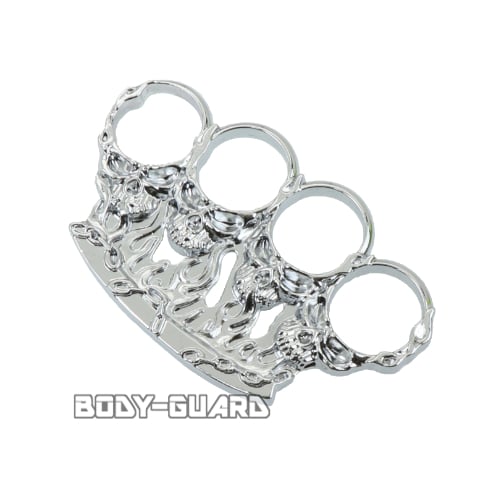 デザインナックル　鬼火　シルバー【ゆうパケット送料無料】