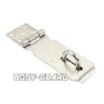 シンプル掛金錠　001　シルバー