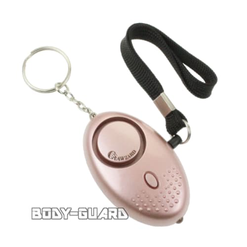 CLAWZARD　ライト付き防犯ブザー　L002　ピンクゴールド【ゆうパケット送料無料】