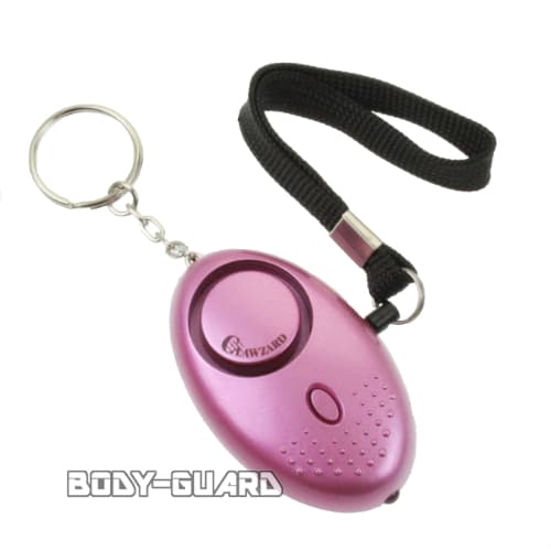 CLAWZARD　ライト付き防犯ブザー　L002　パープル【ゆうパケット送料無料】