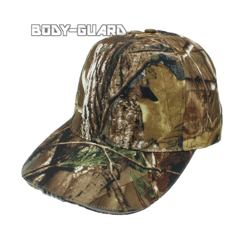 LEDライト付きキャップ　カモ柄