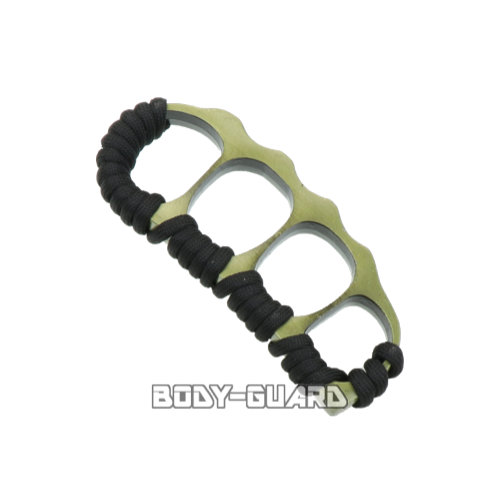 デザインナックル　紐巻　Oタイプ　スモークゴールド【ゆうパケット送料無料】