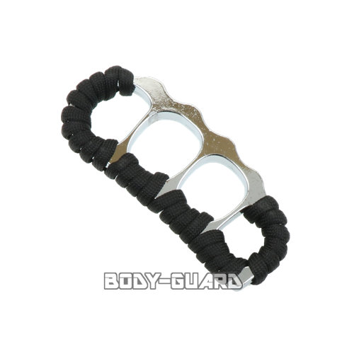 デザインナックル　紐巻　Oタイプ　シルバー【ゆうパケット送料無料】