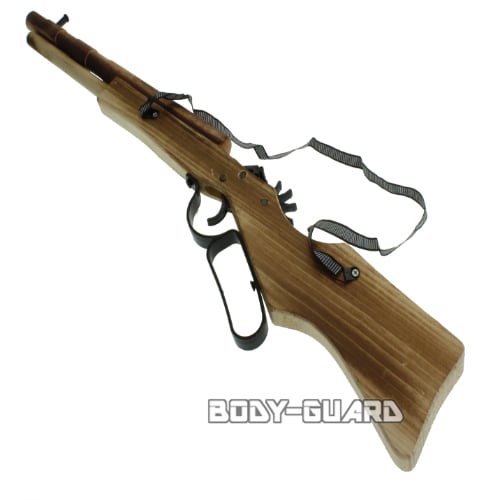 木製ゴム銃 ライフル型 24号 トリガーガード付き