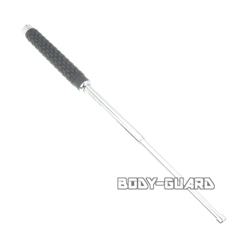 ホワイトウルフ　スチール警棒　21ラバー　シルバー