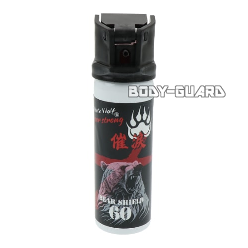 熊よけスプレー　ホワイトウルフ　ベアシールド60　催涙スプレー本体のみ