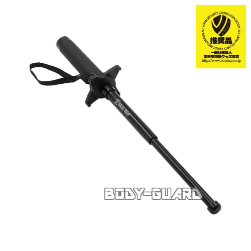 ホワイトウルフ7075アルミ合金バランスウェイトバトン警棒　16　鍔付【全日本防犯グッズ協会推奨品】