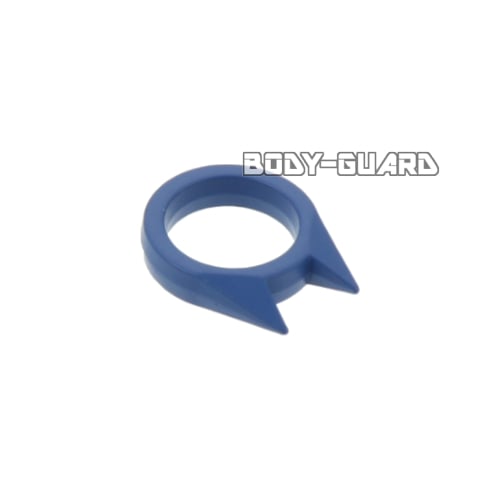 猫リング　ブルー【ゆうパケット送料無料】