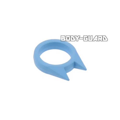 猫リング　ライトブルー【ゆうパケット送料無料】