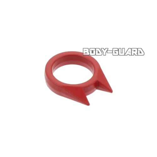 猫リング　レッド【ゆうパケット送料無料】