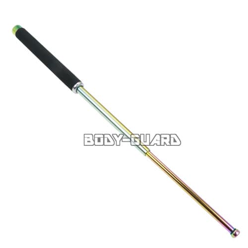 スチール警棒　ソフトグリップ　26　レインボー