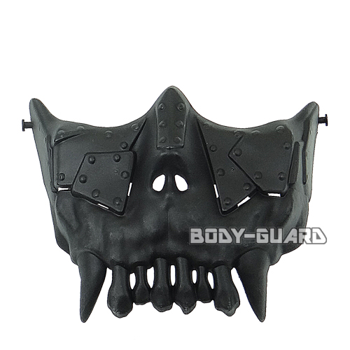 鉄仮面 マッド☆ブラック ハーフマスク