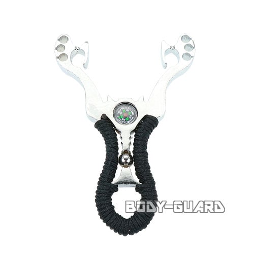CYスリングショット 紐巻き モストロ シルバー