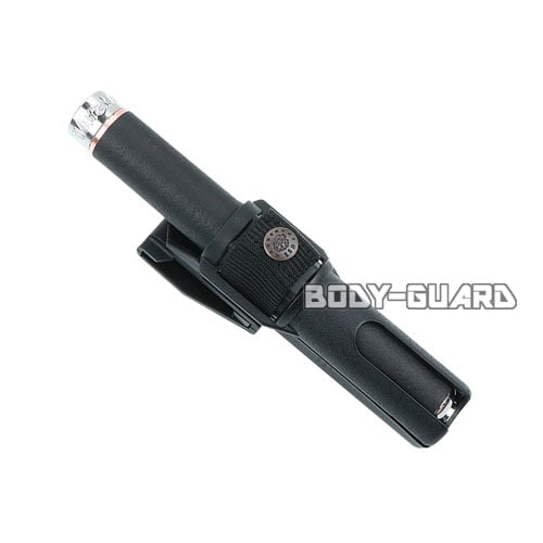 バトン用 ハードホルスター 回転式 ブラック 21-26インチ対応