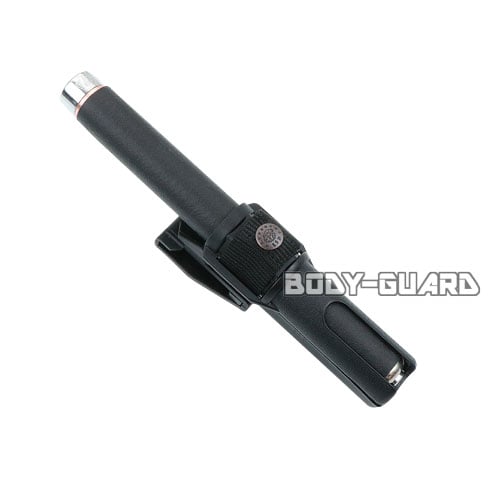 バトン用 ハードホルスター 回転式 ブラック 21-26インチ対応