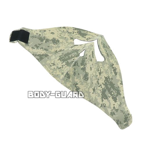 迷彩フルマスク　デジタル迷彩【ゆうパケット送料無料】