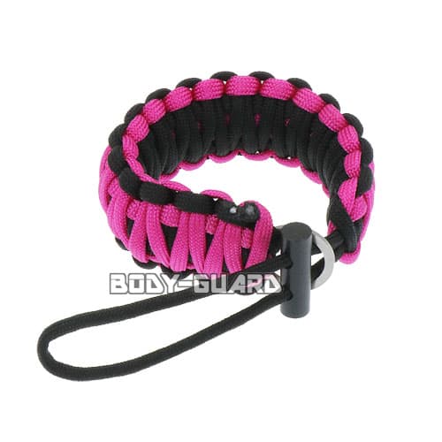 パラコードブレスレット フリントスティック付き ループタイプ