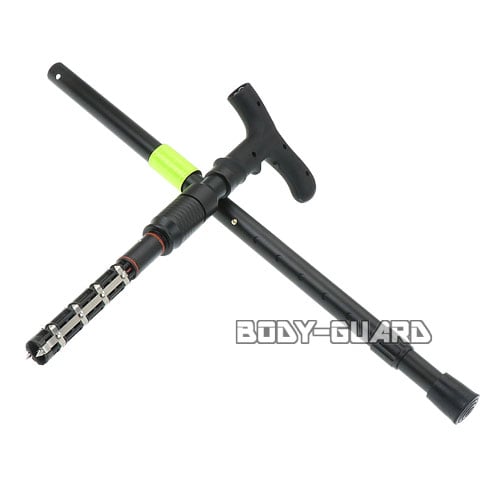 ZAP　COVERT　CANE(杖)スタンガン　エクストリーム　ライト付　100万ボルト　充電式