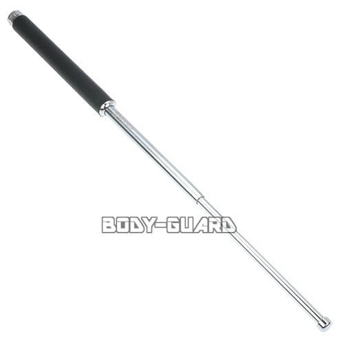 ホワイトウルフ　スチール警棒　26合皮　シルバー