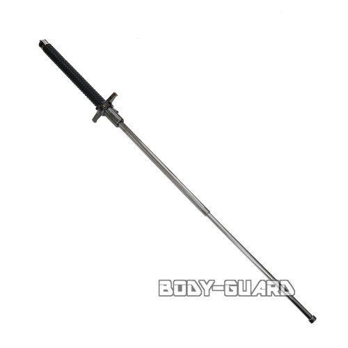 ガラス割り付き警棒　ダブルガード　40　金属製鍔