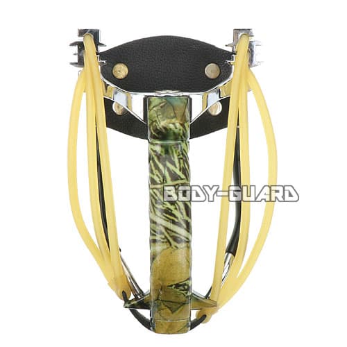 リストロック付き スリングショット 樹林