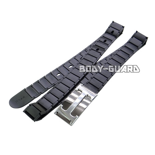 金属ベルト ブラック バックルH