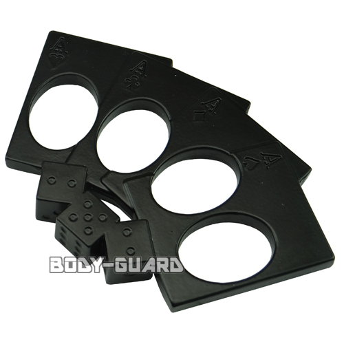 ナックル　カード　ブラック　　【ゆうパケット送料無料】